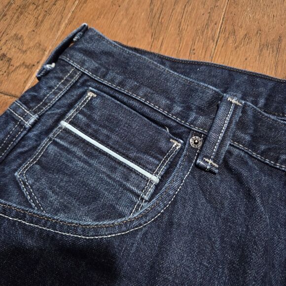 Vtg Levi's 569 Jeans Mens 34x34 Loose Straight Fit Blue Flap Pockets Baggy Y2K - Picture 3 of 9